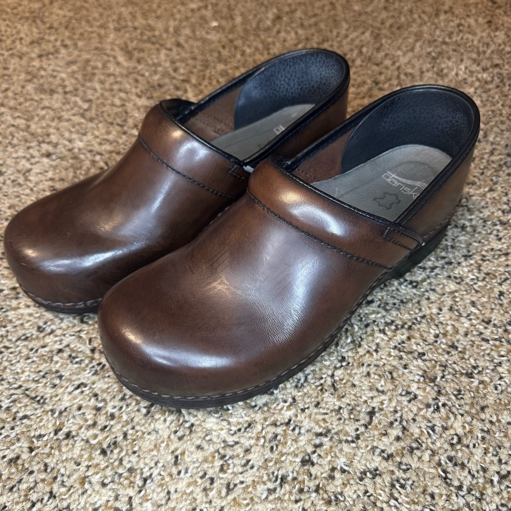 Dansko Women's Brown Leather Loafers